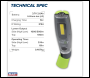 Sealey LED1001G LED Twist® Rechargeable Inspection Light 8W COB & 1W SMD
