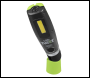 Sealey LED1001G LED Twist® Rechargeable Inspection Light 8W COB & 1W SMD