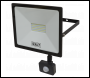 Sealey LED113PIR Extra-Slim Floodlight with PIR Sensor 50W SMD LED