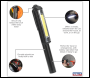 Sealey LED125 Penlight 3W COB LED