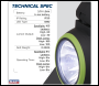 Sealey LED140 Rechargeable 3-in-1 Spotlight 3W SMD LED