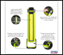 Sealey LED15WFL 3-in-1 Folding Floodlight 20W COB LED