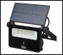 Sealey LED16S Extra-Slim Solar Floodlight with Wall Bracket 16W SMD LED