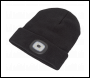 Sealey LED185 Beanie Hat 1W SMD LED USB Rechargeable