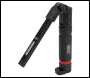 Sealey LED188 Rechargeable Slim Folding Inspection Light 10W COB LED & SMD LED with Laser Pointer