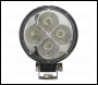Sealey LED1R Mini Round Worklight with Adjustable Bracket 12W SMD LED