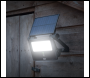 Sealey LED20S Extra-Slim Solar Floodlight with Wall Bracket 20W SMD LED