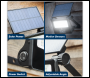 Sealey LED20S Extra-Slim Solar Floodlight with Wall Bracket 20W SMD LED