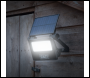 Sealey LED20S Extra-Slim Solar Floodlight with Wall Bracket 20W SMD LED