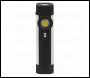 Sealey LED220UV Rechargeable Aluminium Pocket Light with UV 3W COB & 1W SMD LED