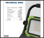 Sealey LED24WL Portable Floodlight 24W SMD LED 230V