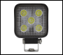 Sealey LED2S Mini Square Worklight with Adjustable Bracket 15W SMD LED