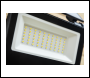 Sealey LED30S Extra-Slim Solar Floodlight with Wall Bracket 30W SMD LED