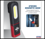 Sealey LED317 LED Twist® Rechargeable Inspection Light 3W COB & 3W SMD LED