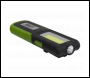 Sealey LED318G Rechargeable Inspection Light 5W COB & 3W SMD LED with Power Bank - Green