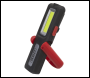 Sealey LED318R Rechargeable Inspection Light with Power Bank 5W COB & 3W SMD LED - Red