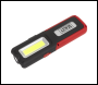 Sealey LED318R Rechargeable Inspection Light with Power Bank 5W COB & 3W SMD LED - Red