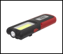 Sealey LED318R Rechargeable Inspection Light with Power Bank 5W COB & 3W SMD LED - Red