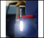 Sealey LED318R Rechargeable Inspection Light with Power Bank 5W COB & 3W SMD LED - Red