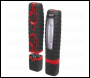 Sealey LED360 Rechargeable 360° Inspection Light 8W & 3W SMD LED - Black