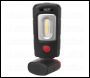 Sealey LED3601 Rechargeable 360° Inspection Light 3W COB & 1W SMD LED - Black