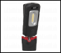 Sealey LED3601 Rechargeable 360° Inspection Light 3W COB & 1W SMD LED - Black