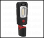 Sealey LED3601 Rechargeable 360° Inspection Light 3W COB & 1W SMD LED - Black