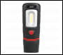 Sealey LED3601 Rechargeable 360° Inspection Light 3W COB & 1W SMD LED Black Lithium-Polymer