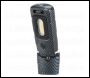 Sealey LED3601CF Rechargeable 360° Inspection Light 3W COB & 1W SMD LED - Carbon Fibre Effect