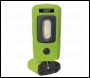 Sealey LED3601G Rechargeable 360° Inspection Light 3W COB & 1W SMD LED - Green