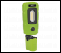 Sealey LED3601G Rechargeable 360° Inspection Light 3W COB & 1W SMD LED - Green