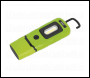 Sealey LED3601G Rechargeable 360° Inspection Light 3W COB & 1W SMD LED - Green