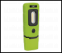 Sealey LED3601G Rechargeable 360° Inspection Light 3W COB & 1W SMD LED - Green