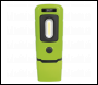 Sealey LED3601G Rechargeable 360° Inspection Light 3W COB & 1W SMD LED Green Lithium-Polymer