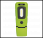 Sealey LED3601G Rechargeable 360° Inspection Light 3W COB & 1W SMD LED - Green