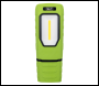 Sealey LED3601G Rechargeable 360° Inspection Light 5W COB & 1W SMD LED - Green