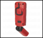 Sealey LED3601R Rechargeable 360° Inspection Light 3W COB & 1W SMD LED - Red