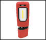 Sealey LED3601R Rechargeable 360° Inspection Light 5W COB & 1W SMD LED - Red