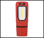 Sealey LED3601R Rechargeable 360° Inspection Light 5W COB & 1W SMD LED - Red