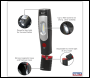 Sealey LED3602 Rechargeable 360° Inspection Light 4W & 3W SMD LED - Black
