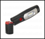 Sealey LED3602 Rechargeable 360° Inspection Light 4W & 3W SMD LED - Black