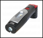 Sealey LED3602 Rechargeable 360° Inspection Light 4W & 3W SMD LED - Black