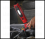 Sealey LED3602R Rechargeable 360° Inspection Light 4W & 3W SMD LED - Red