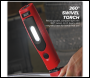 Sealey LED3602R Rechargeable 360° Inspection Light 4W & 3W SMD LED - Red