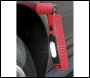 Sealey LED3602R Rechargeable 360° Inspection Light 4W & 3W SMD LED - Red