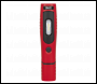 Sealey LED3602R Rechargeable 360° Inspection Light 4W & 3W SMD LED - Red