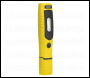 Sealey LED3602Y Rechargeable 360° Inspection Light 4W & 3W SMD LED - Yellow