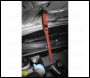 Sealey LED3604R Rechargeable 360° Slim Inspection Light 8W & 1W SMD LED - Red