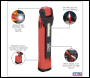 Sealey LED3605R Rechargeable 360° Inspection Light 10W & 2 x 4W SMD LED - Red