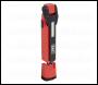 Sealey LED3605R Rechargeable 360° Inspection Light 10W & 2 x 4W SMD LED - Red
